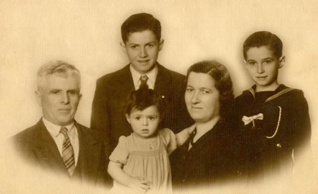 La familia de Pedro Manassero (1939)