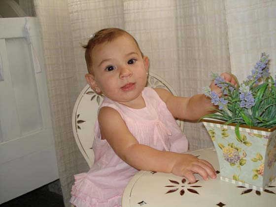 Clara Mara Villar a los 9 meses (Mar/2009)